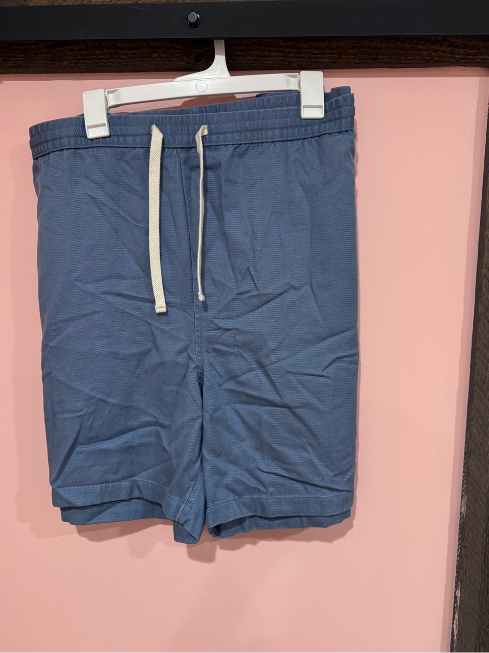 Goodfellow & Co Slate Blue Drawstring Athletic Shorts